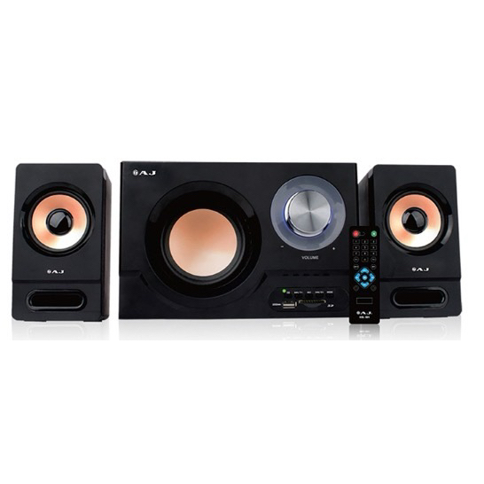 AJรุ่นHS-101ชุดลำโพงบลูทูธให้เสียงระบบ2.1
