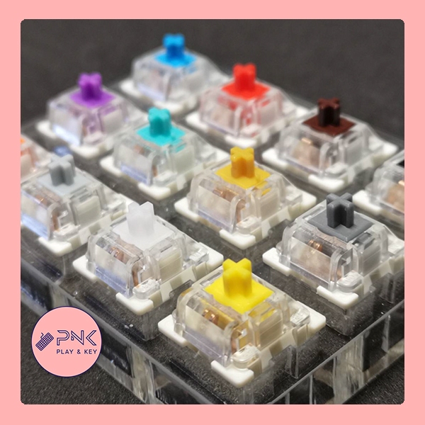 เซ็ตทดลอง 12 Keys, 6 Keys Outemu Switch Tester เซ็ตสวิตซ์ 12 สี และ 6 สี (box) พร้อมคีย์แคป