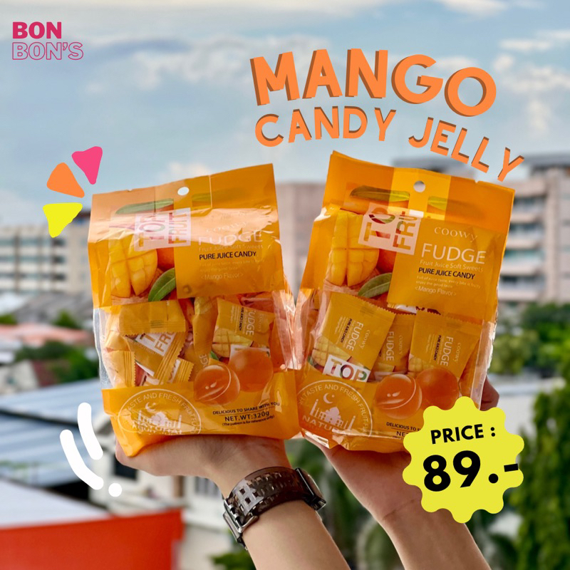 เยลลี่มะม่วง เยลลี่เวียดนาม Top Fruit เยลลี่กัมมี่ ขนาด 320g หวานกำลังดี