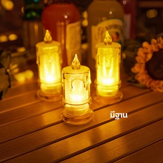 โคมไฟเทียน LED สําหรับตกแต่งบ้าน