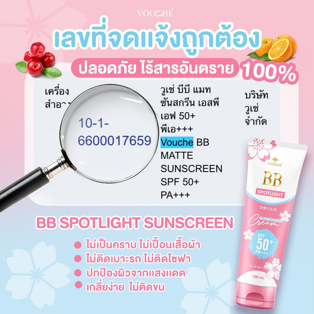 ⚡พร้อมส่ง⚡ บีบีทาตัวขาว บีบีกันแดด SPF50+++ บีบีทาตัว บีบีตัวขาว กันน้ำ กันเหงื่อ บีบีทาผิวกาย ราคา ถูกที่สุด ดีลบีเคเค แกลเลอรีภาพที่ 7
