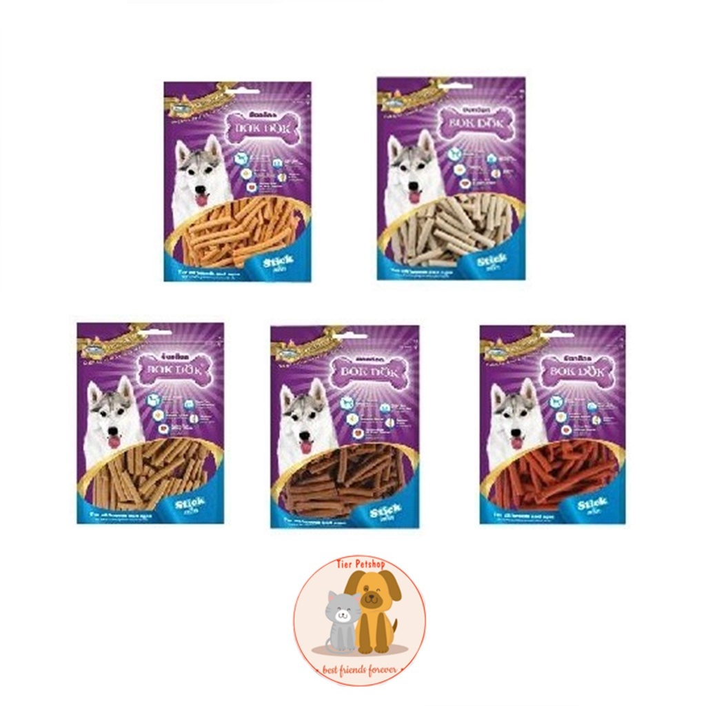 BOKDOK STICK ขนมสำหรับสัตว์เลี้ยง หลากรส 100-300 กรัม