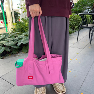 Joan tote bag ใส่ไอแพด มีช่องใส่ขวดน้ำ