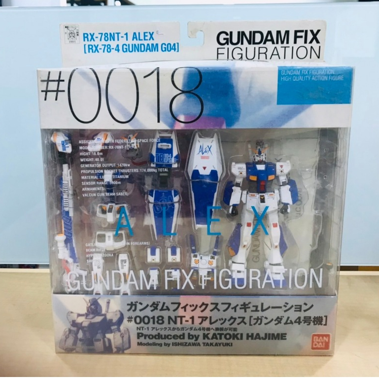 Bandai NT-1 Alex Gundam FIX Figuration #0018  MOBILE SUIT Gundam 0080