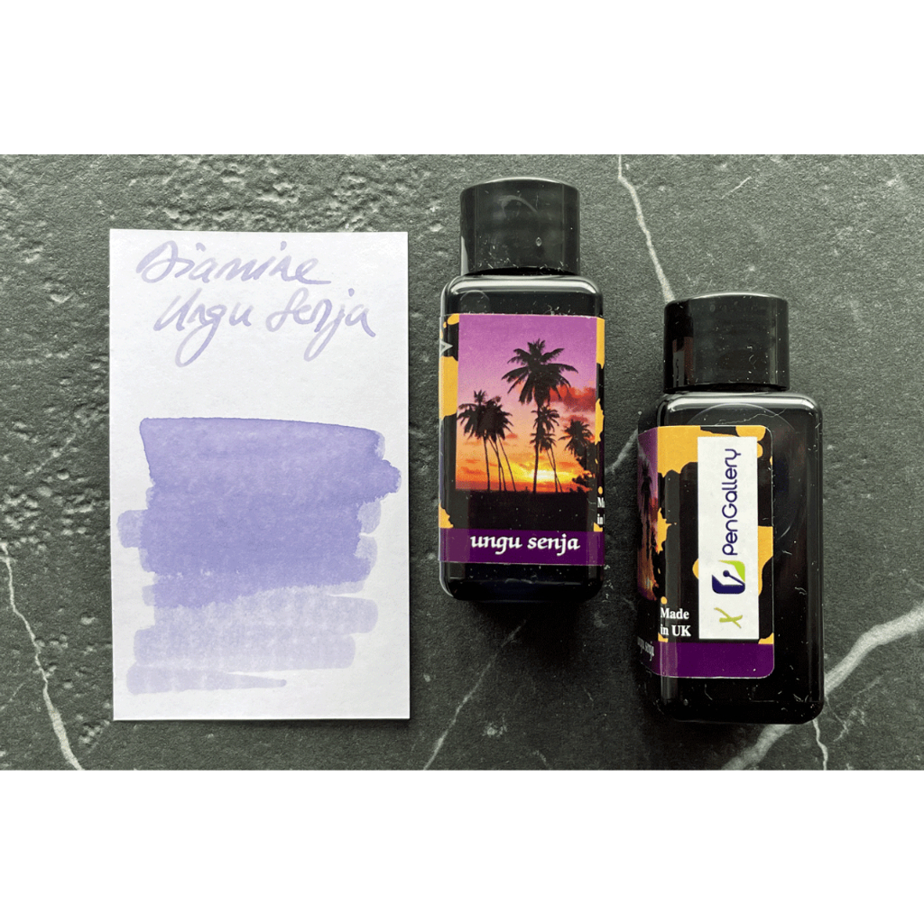 หมึก Diamine "Ungu Senja" ขนาดทดลอง 2/4 ml