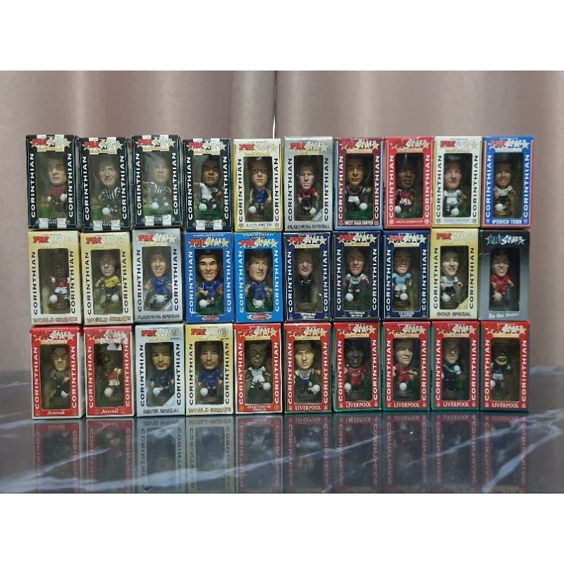 โมเดลนักฟุตบอล  Windowboxes กล่อง Premier League (พรีเมียร์ลีก) Corinthian Prostars (โครินเทียน โปรสตาร์ )