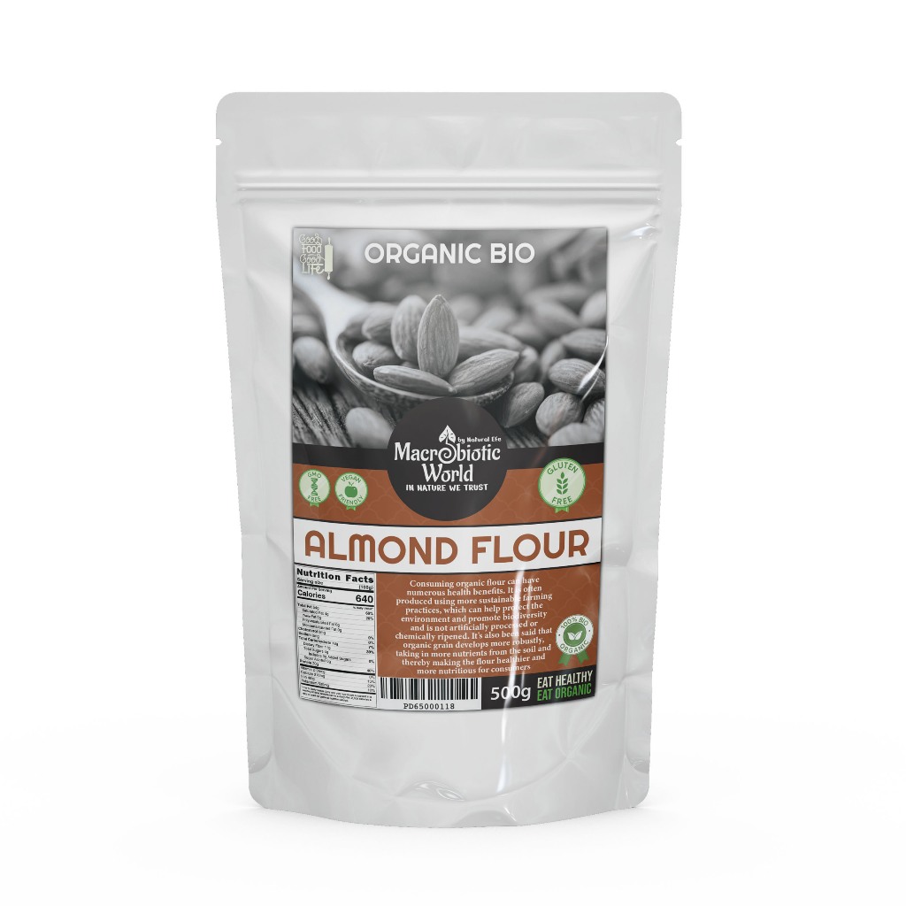 Organic/Bio Almond Flour | แป้งอัลมอนด์ 500g