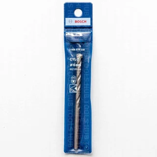 ดอกสว่าน​เจาะปูนก้านกลม BOSCHรุ่นCYL-2 ขนาด 3-6.5 mm. ดอกสว่านเจาะปูน (ของแท้)
