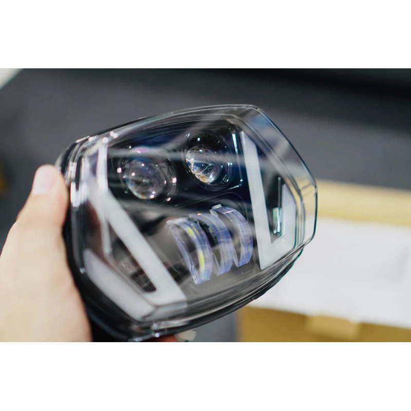 ไฟหน้าแต่ง LED Vespa พร้อมปลั๊กตรงรุ่น thumbnail 5