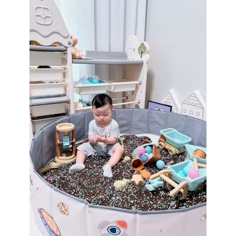 ชุดของเล่นทราย ทรายสำหรับเด็ก ทรายเซรามิคเทียม ของเล่นเด็ก