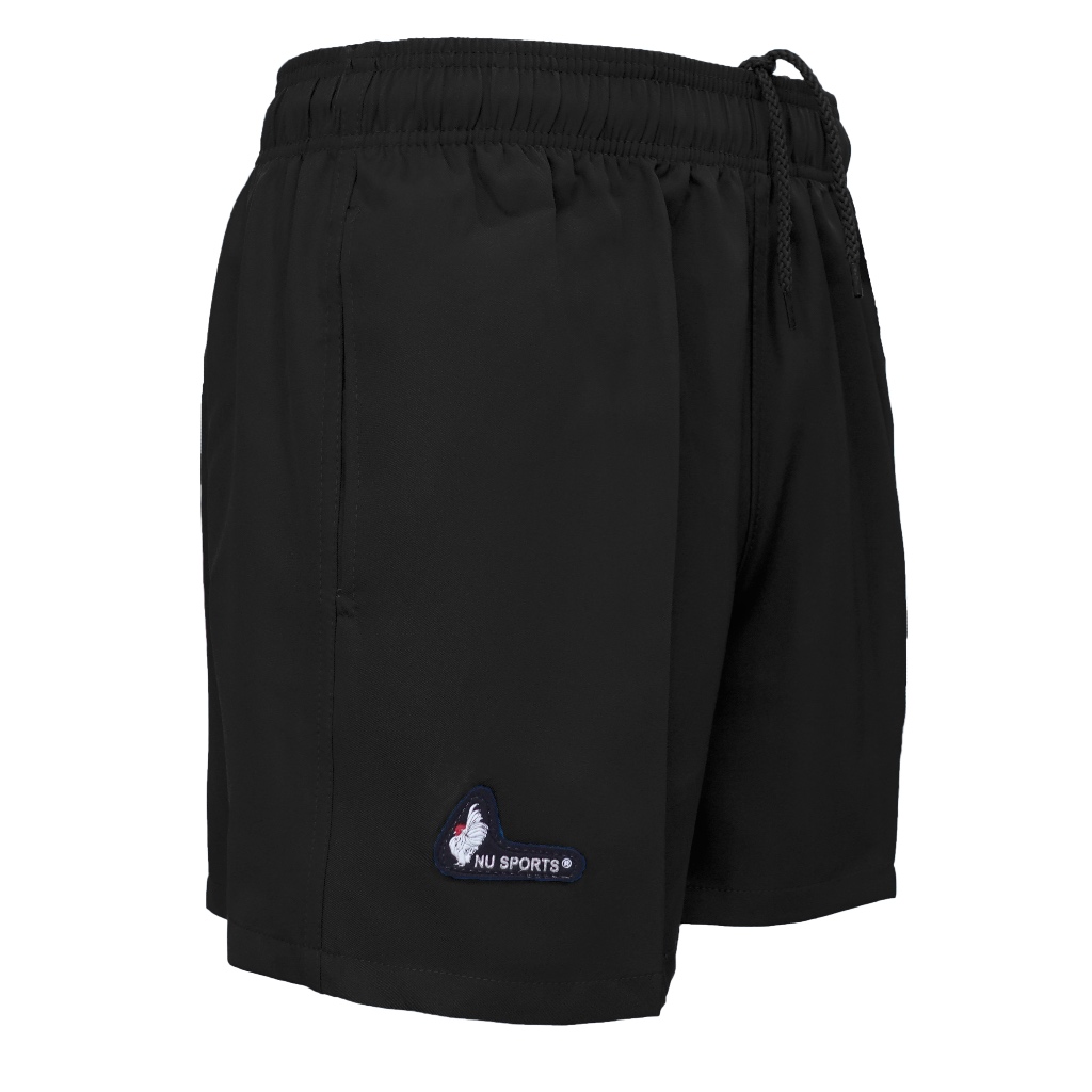 NU SPORTS (นู สปอร์ต) NU889 กางเกงขาสั้น UNISEX ผู้ชาย-ผู้หญิง ผ้า ใส่ออกกำลังกายใส่ลำลอง