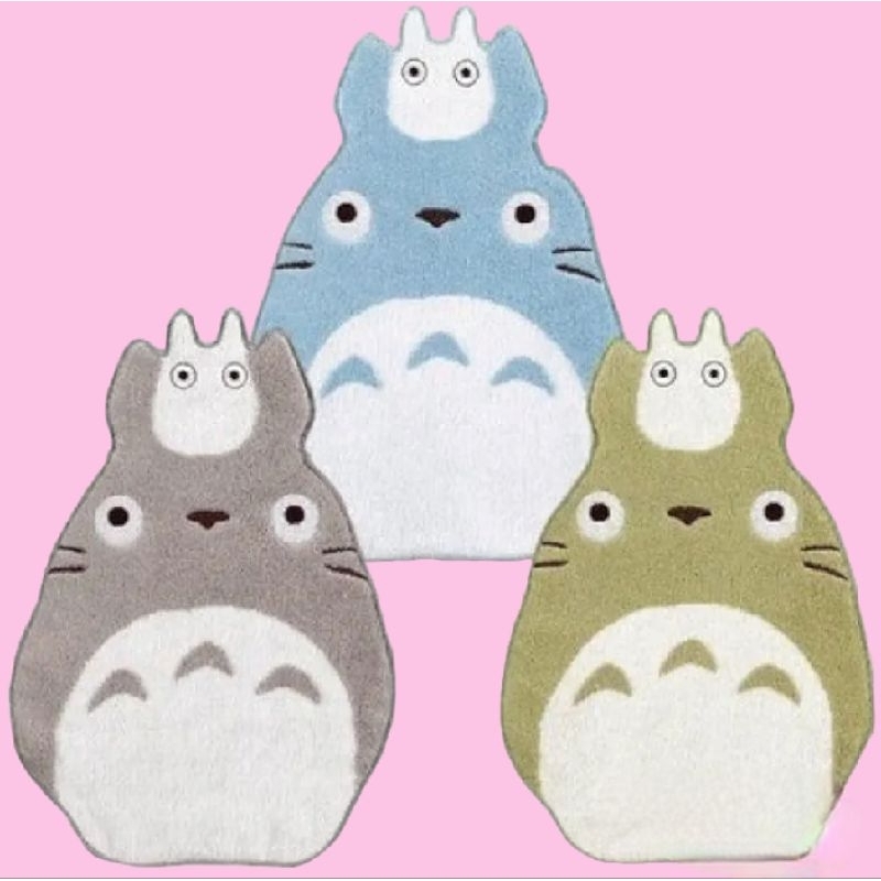 Totoro 🌸 โตโตโร่​ Studio Ghibi มินิ ผ้าเช็ดหน้า ของแท้ลิขสิทธิ์