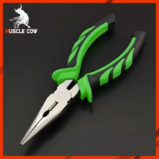 Muscle Cow ชุดเครื่องมือช่าง 4 ชิ้น คีมปากเฉียง คีมจมูกเข็ม ไขควงฟิลลิป ไขควงปากแบน ชุดเครื่องมือประจำครัวเรือน