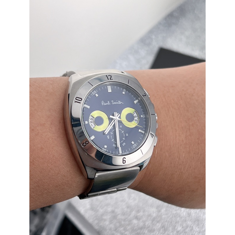 Paul smith Vintage watch ⌚️🇬🇧⏱️🦉ด้านหลังสลักนกฮูก🦉🆕🆕🆕 รุ่นที่นักสะสมตามหา