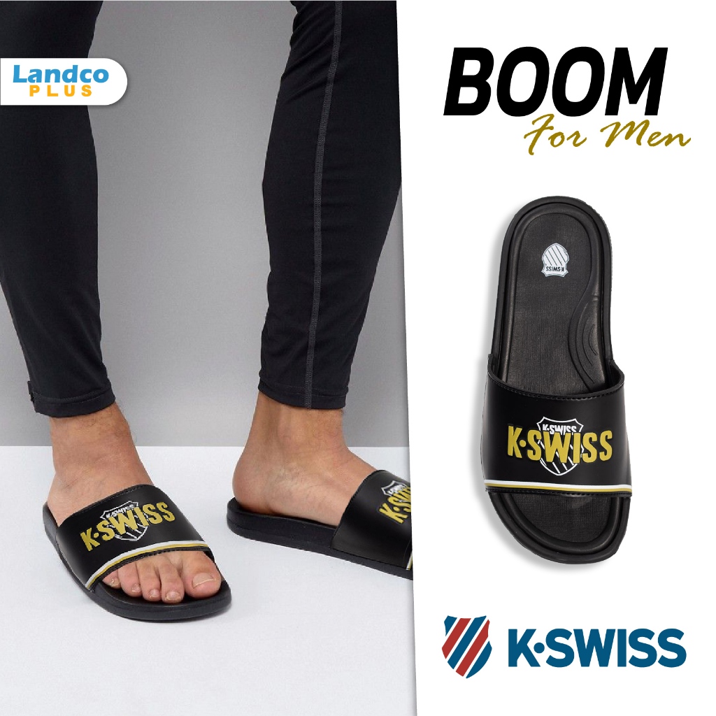 K-Swiss เคสวิส รองเท้าแตะ รองเท้าแบบสวม สำหรับผู้ชาย M SD Boom KSWSDST220402 (690)