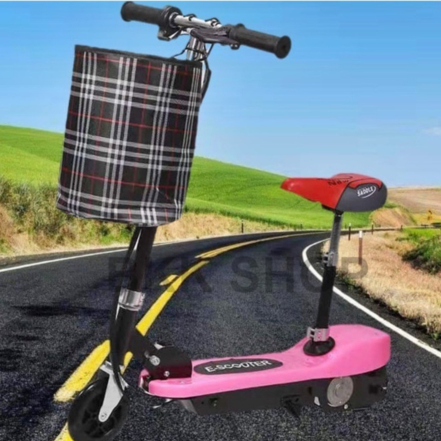 (ใหม่) สกู๊ตเตอร์ไฟฟ้า Electric Scooter 24V ไฟหน้า LED จักรยานไฟฟ้า สกูดเตอร์ไฟฟ้า E-Scooter มอเตอร์ 250W