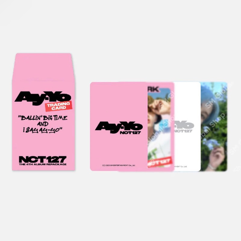 NCT 127 - TRADING CARD SET A ver. - Ay-Yo ลุ้นสเป ลุ้นมาร์คดอกไม้