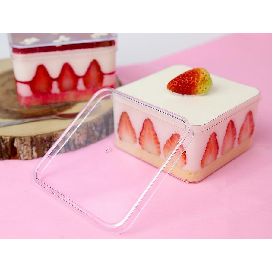 RW 1326  กล่องพลาสติกใส / กล่องเบเกอรี่ / กล่องเค้ก