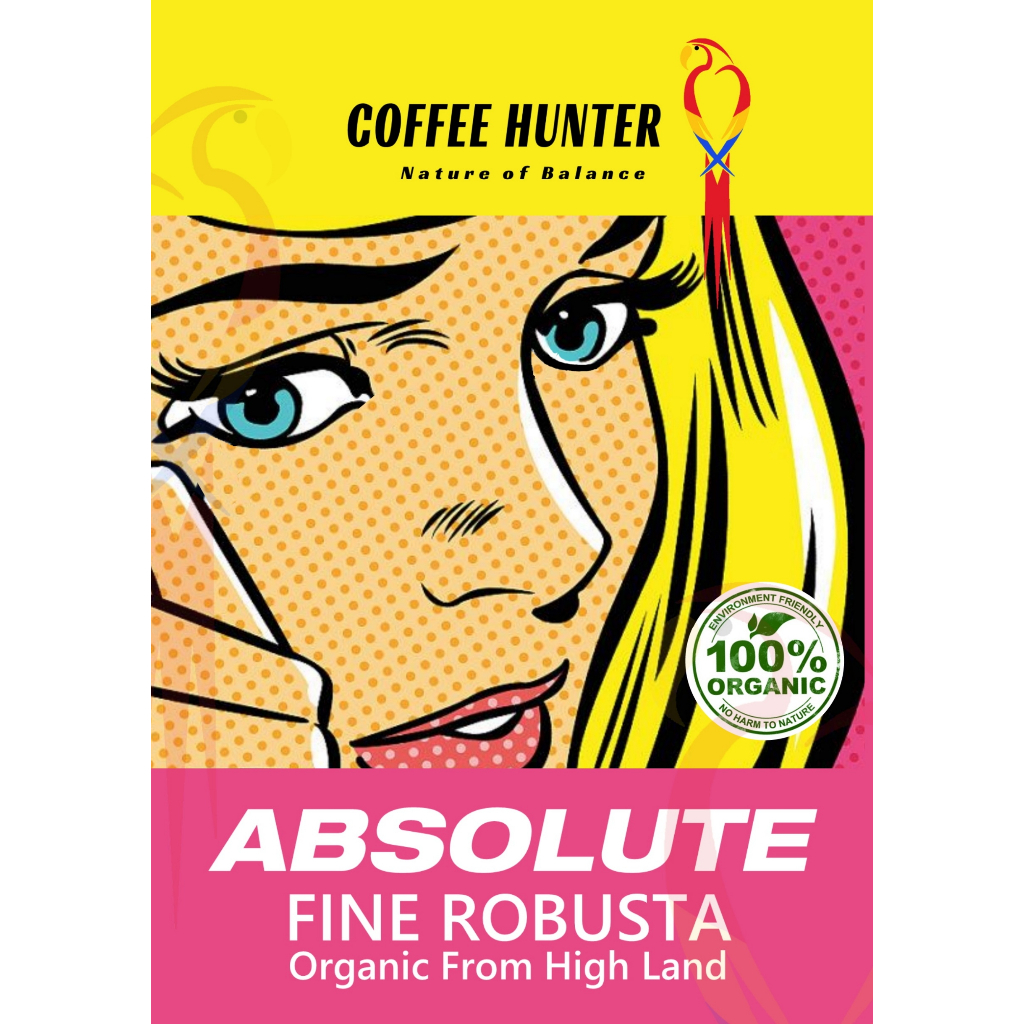 เมล็ดกาแฟ Absolute Fine Robusta (คั่วกลาง)