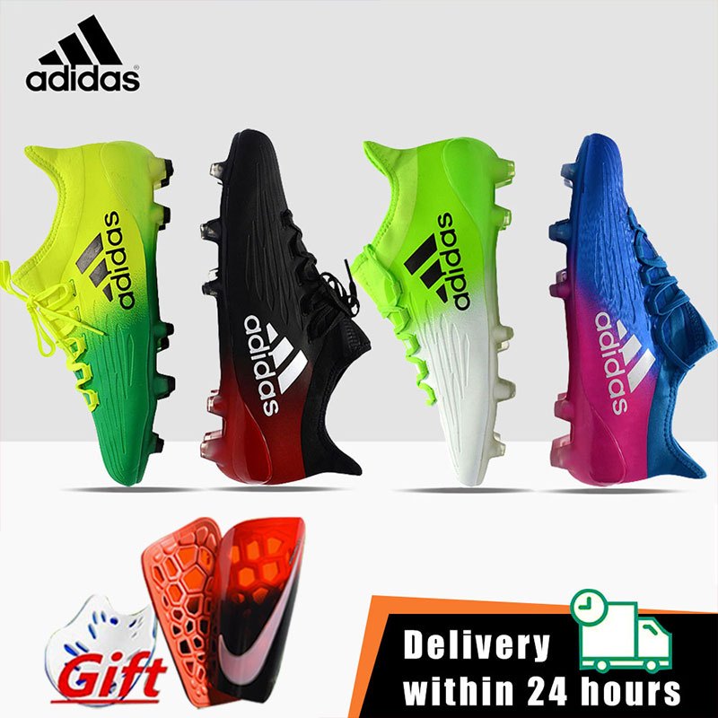 【IN STOCK】Adidas X16.1 TPU รองเท้าสตั๊ด รองเท้าสำหรับเตะฟุตบอล คุณภาพดี รองเท้าฟุตซอล