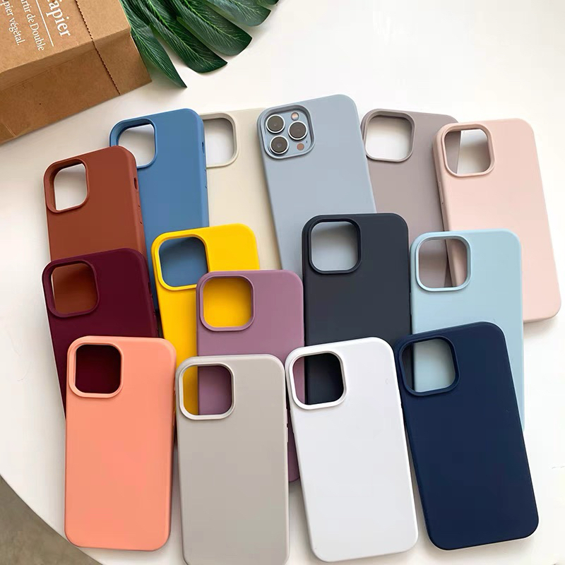 {ส่งจากไทย }เคสกำมะหยี่โลโก้ เคสไอโฟน 15 15pro 15plus 15promax