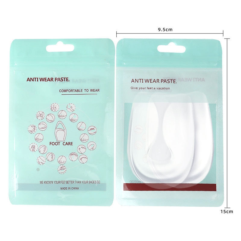 YGB เจลรองส้นเท้า เจลถนอมส้นเท้า เจลรักษารองช้ำ เจ็บส้นเท้า Heel Cup Gel (1คู่)