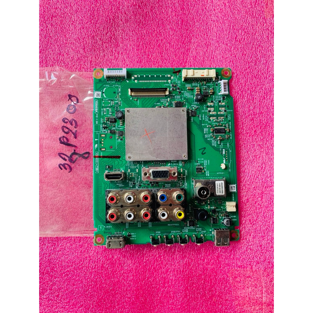 มือสอง อะไหล่แท้ เมนบอร์ด โตชิบา main board toshibaรุ่น 32P2300VT 32p2300
