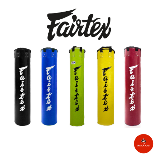 กระสอบทราย Fairtex HB6 6FT Banana Bag "Unfilled' 6 ฟุต ชกมวย หนังเทียม Syntex "กระสอบทรายเปล่า"