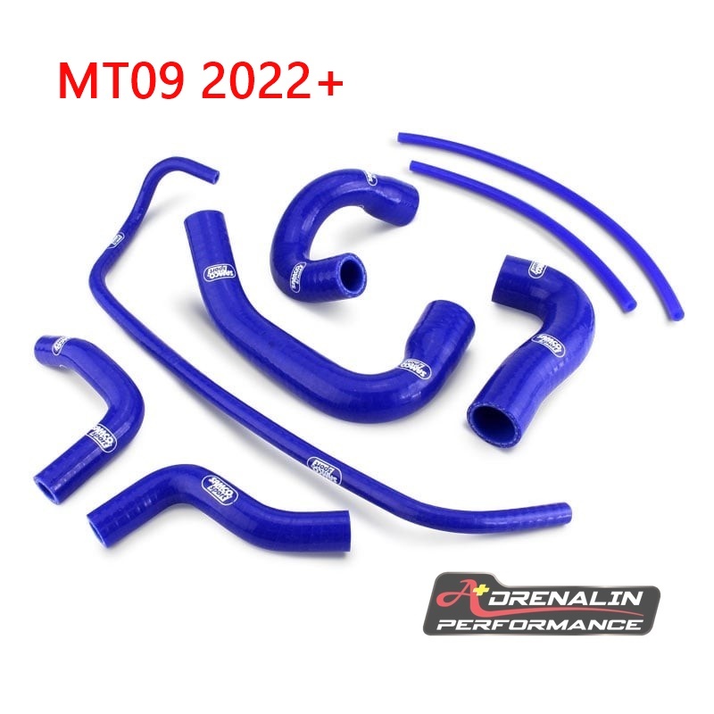 samco ท่อยางหม้อน้ำ ท่อหม้อน้ำ สำหรับ mt09 mt-09 2017+ 2022+ สีน้ำเงิน ของแท้ UK