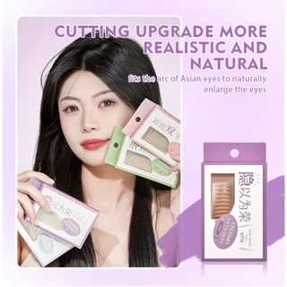 สติกเกอร์ติดตาสองชั้น มี 4 แบบ เทปกาวตาสองชั้นไม่ต้องใช้น้ำ ติดแน่นเนียนไปกับผิวทนเหงื่อ กันน้ํา ธรรมชาติ ติดทนนาน