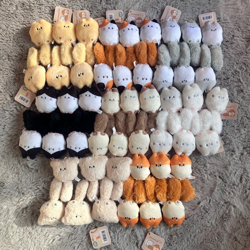 พวงกุญแจตุ๊กตา Fluffy tale PUKYU