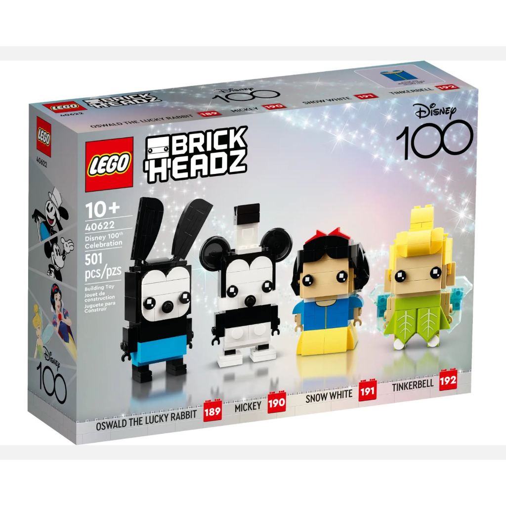 LEGO® BrickHeadz™ | Disney 100th Celebration 40622