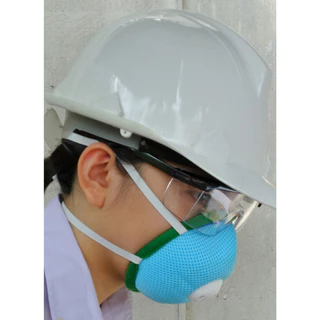 หน้ากากทรีเจมส์รุ่นTG-195SVแมสค์คาร์บอนปั๊มขั้นรูป ป้องกันกลิ่น ฝุ่นPM2.5 ควัน สารเคมี เชื้อโรค