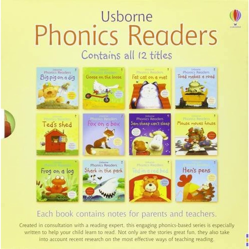 (มีโค้ดส่วนลด) Usborne Phonics Readers นิทานสนุก ๆ ที่สอดแทรกความรู้ด้านภาษาอังกฤษและการฝึกอ่านแบบ Phonic