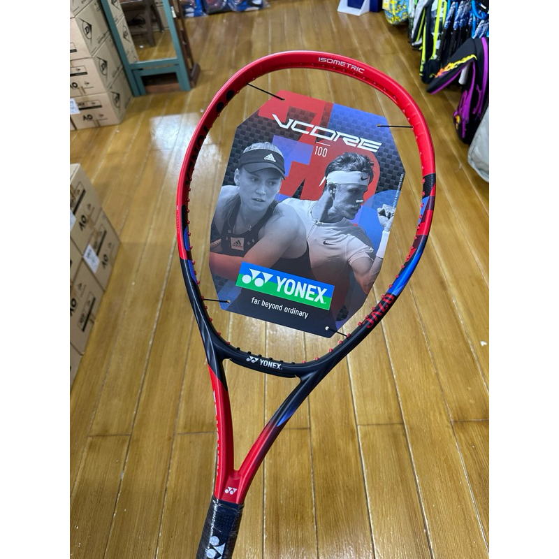 ไม้เทนนิส YONEX VCORE 100 2023 หน้าไม้ 100 น้ำหนัก 300 กรัม (สินค้าสั่งทำตามออเดอร์ ไม่รับเปลี่ยน หร