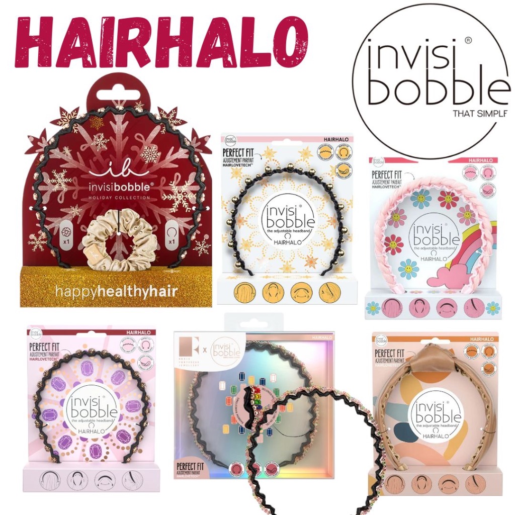 Invisibobble HAIRHALO ที่คาดผมไม่รัดหัว ไม่กินผม แท้จาก🇩🇪