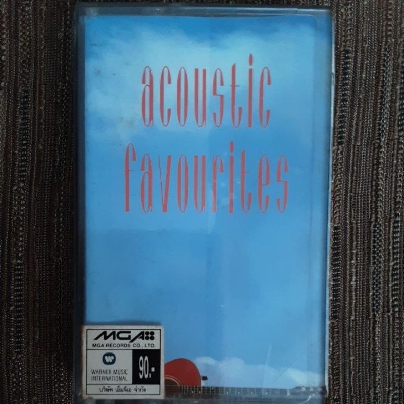 เทปเพลง acoustic favorites/ รวมศิลปิน (ลิขสิทธิ์แท้)