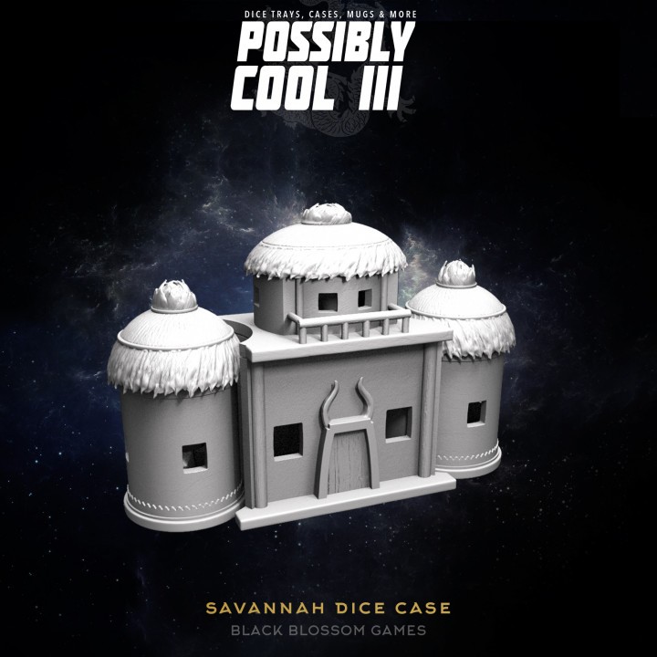 Savannah Dice Case Box :: Possibly Cool Dice Tower 3จัดส่งได้ใน1-3วัน