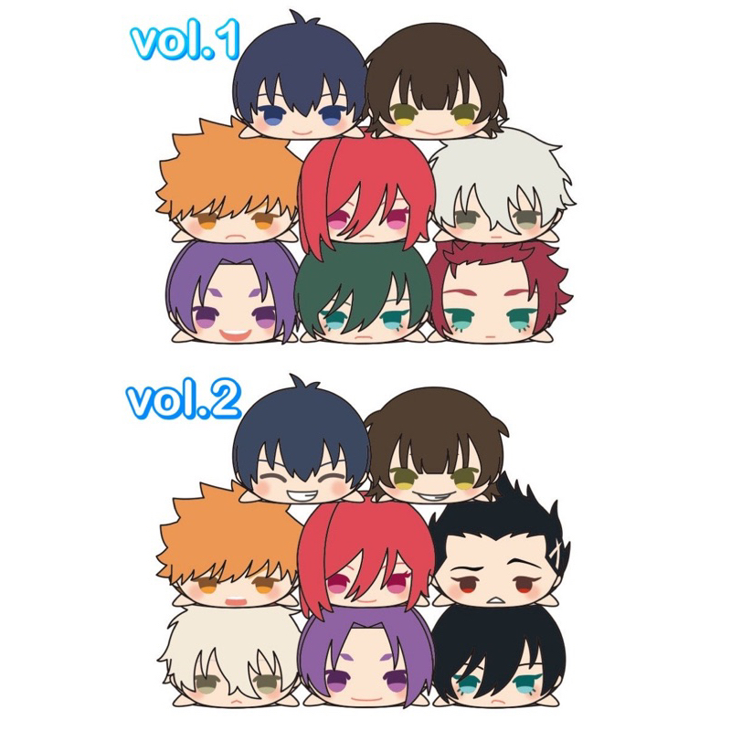 💗 (พร้อมส่งบางตัว) โมจิ ขังดวลแข้ง | ตุ๊กตา | บลูล็อค | mochi blue lock | vol.1 & vol.2 📍ไม่มีกล่อง