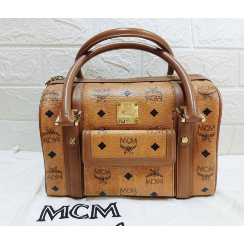 กระเป๋าMCM แท้ ทรงหมอน