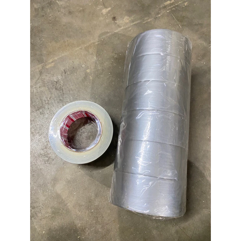 เทปเทากาว กว้าง48mm*25หลาTIP TAPE (เทป1แถว6ม้วน)