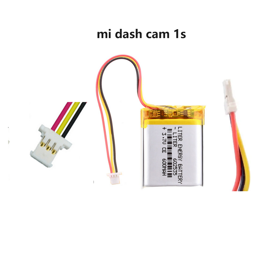 mi dash cam 1s battery replacement 582535,602535 600mAh