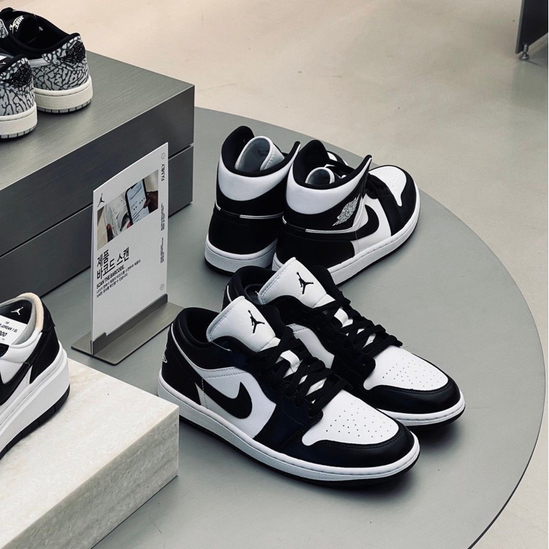 [🚚พร้อมส่ง] Nike W Jordan 1 Low “Panda” แท้ 100%