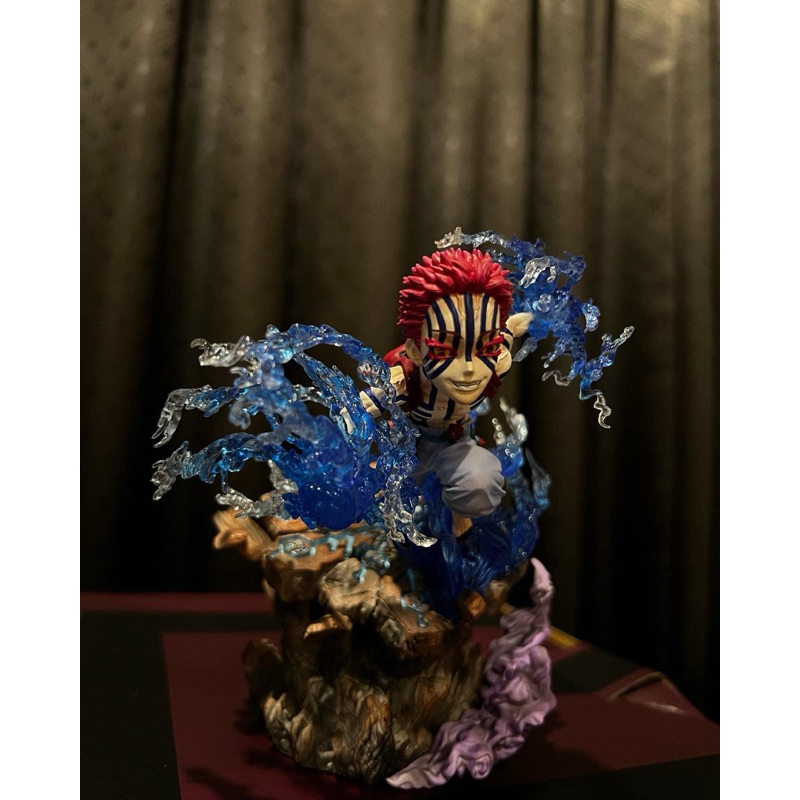 Akaza Demon Slayer WCF Resin Figure Model Statue Painted 13cm