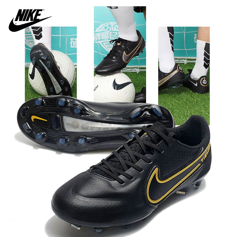 Nike Tiempo Legend 9 Elite FG รองเท้าสตั๊ด รองเท้าฟุตซอล รองเท้าฟุตบอลเด็กผู้ใหญ่ ราคาถูก รองเท้าฟุตบอล