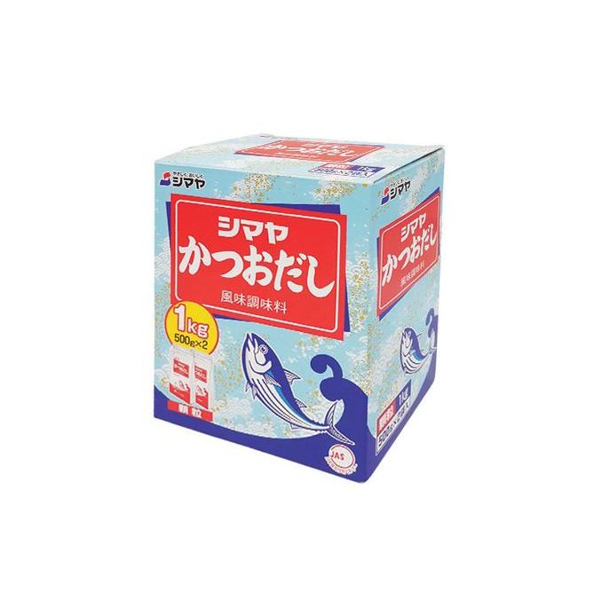 ซุปผง กึ่งสำเร็จรูปผสมปลา แบรนด์ ชิมายะ ขนาด 1Kg. บรรจุ 500g.*2ถุง