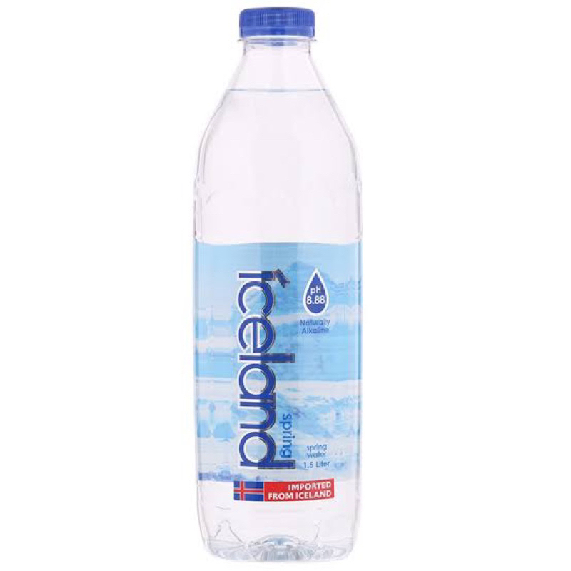 Iceland spring natural water 1.5L น้ำแร่ขวดใหญ่ นำเข้าจากไอซ์แลนด์ 🇮🇸