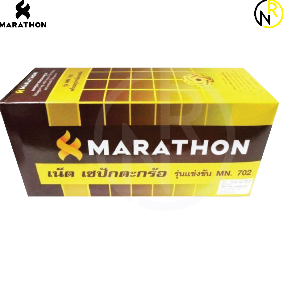 ***ของแท้ส่งไว** มาราธอน ตาข่ายตะกร้อ แข่งขัน มีลวดสลิง MN 702 เนตตะกร้อ