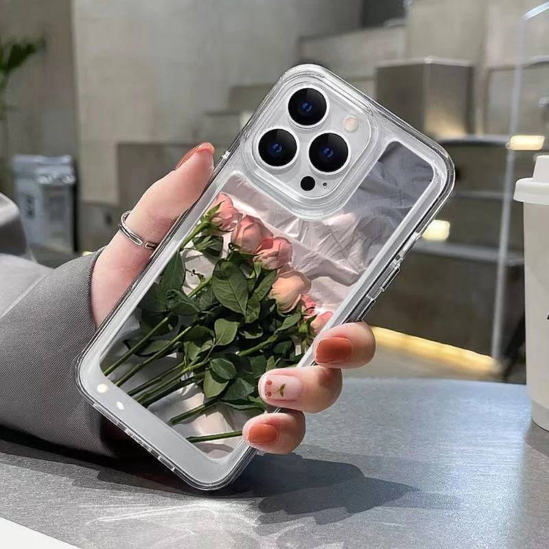 KIDDY จัดส่งทันที สำหรับ เคสไอโฟน 15 Pro Max Cute เคสใส Case For 11 12 13 15 14 Pro Max 7 8 Plus X XS Max SE#307
