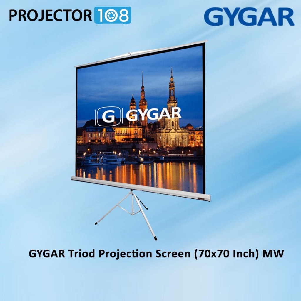 Gygar Tripod Projection Screen (70x70Inch)MW